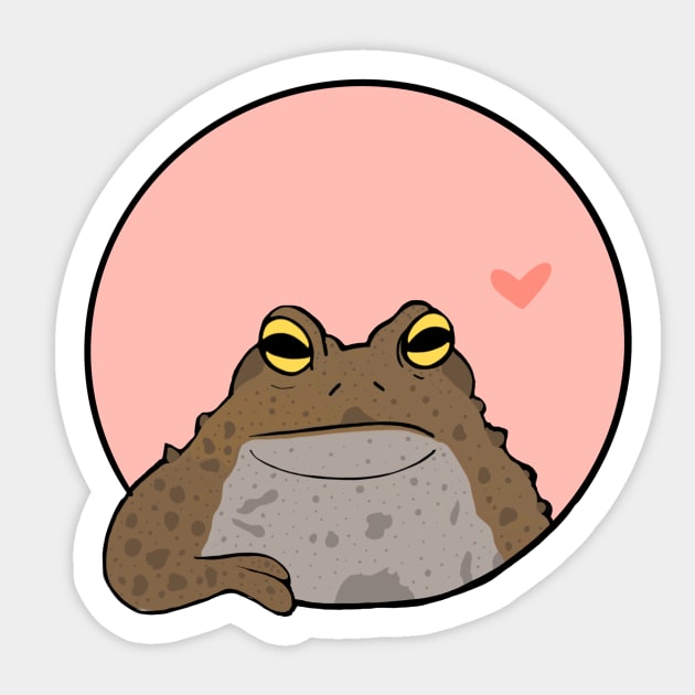 Leonard the Lady Killer Sticker by Lizard Legs Has Wares